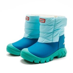 Hunter Toddlers Intrepid Insulated Snow Boots, Flowing Blue Frolicking Blue,